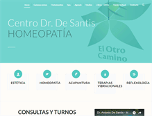 Tablet Screenshot of centrodesantis.com